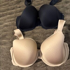 Third Love Bundle of 2: Perfect Coverage Bra - Nude and Black 42D